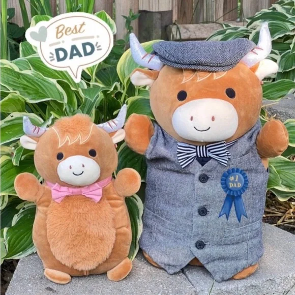 14” Wilfred the highland Cow Hug me Squishmallows NWT